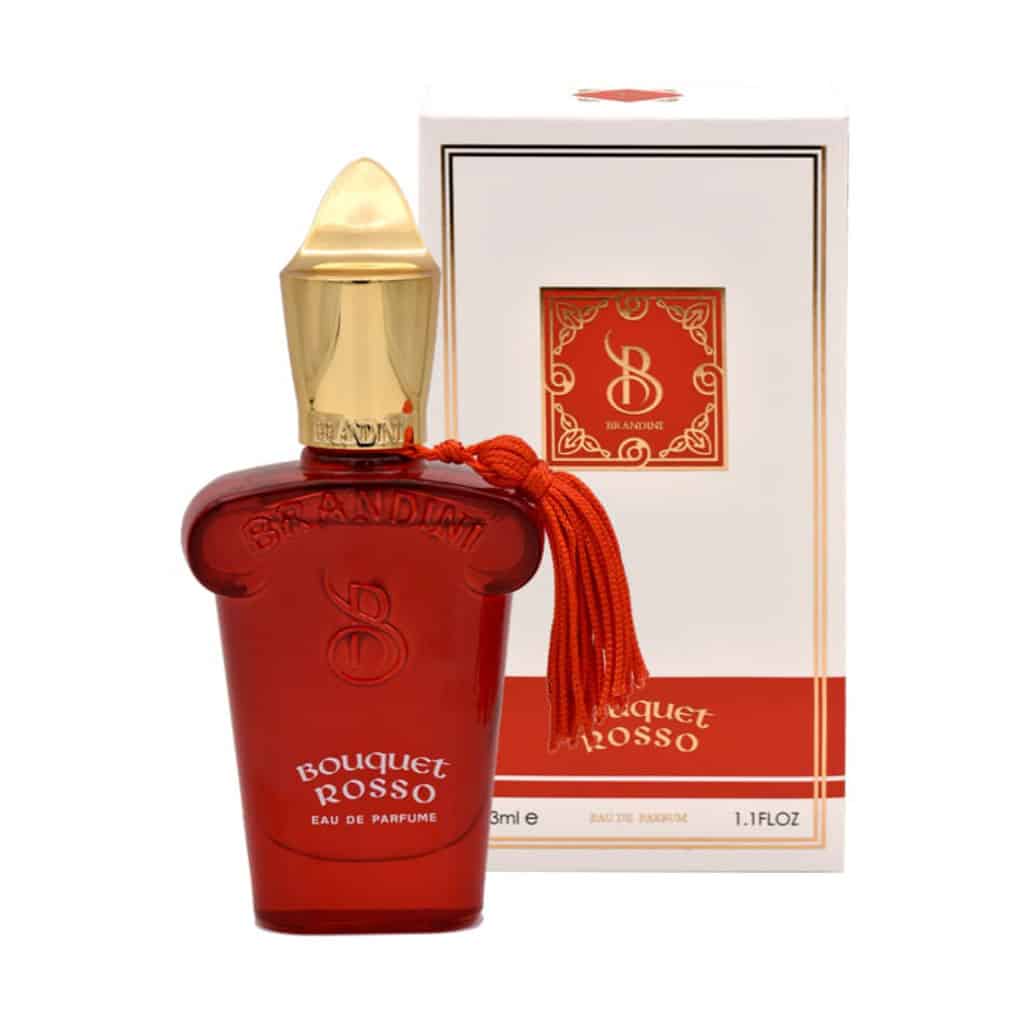 عطر جیبی زنانه برندینی بوکت رز (Bouquet Rosso) - 33 میل