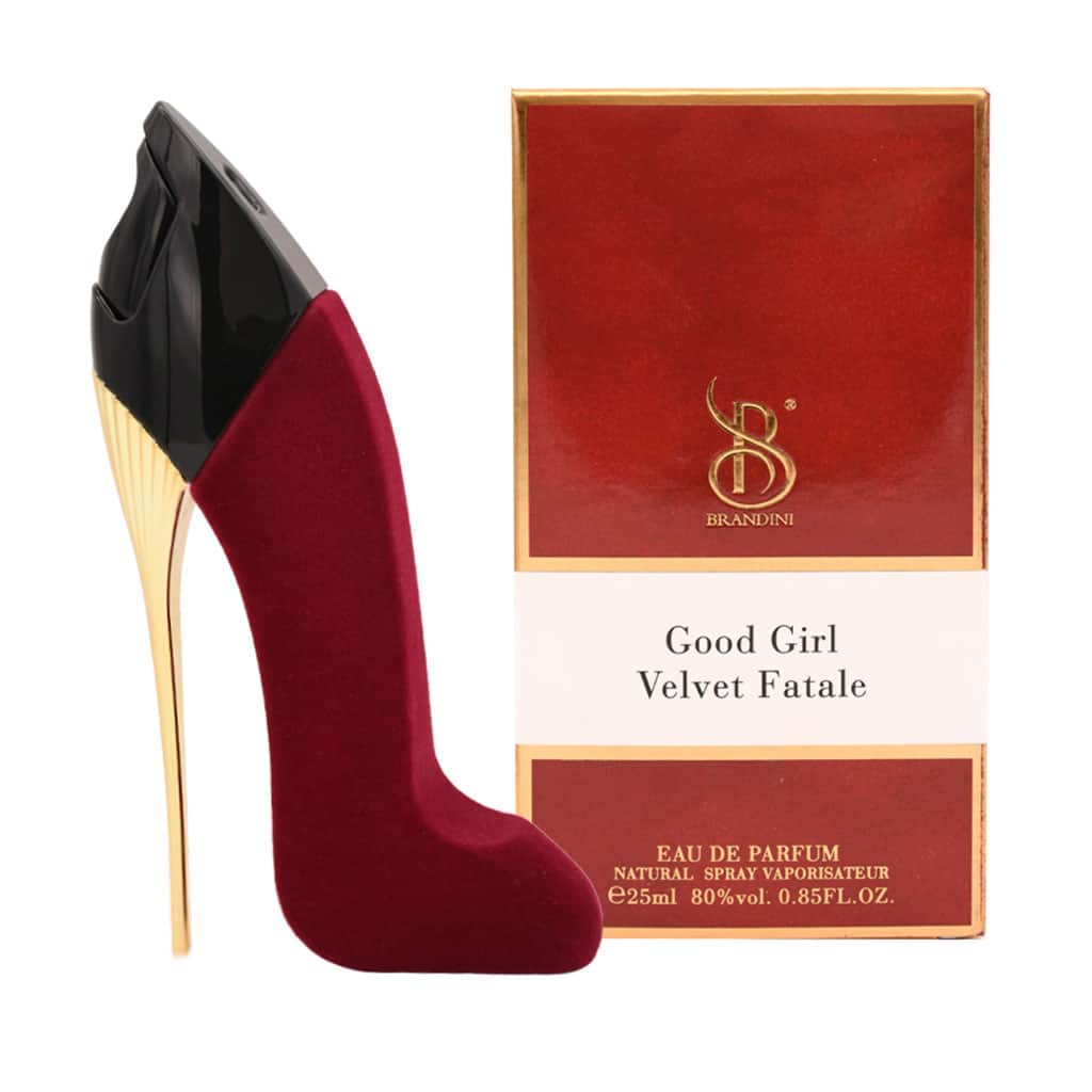 عطر جیبی زنانه برندینی گود گرل ولوت فاتال (Good Girl Velvet Fatale)