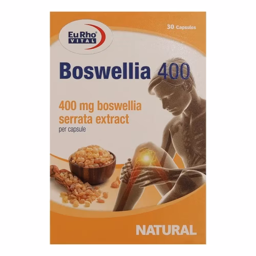 کپسول بوسولیا یوروویتال - 400 میلیگرم بسته 30 عددی.webp