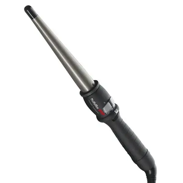 فرکننده مو بابلیس پرو تیتانیوم تورمالین 32 میلیمتر مخروطی شکل مدل BAB2281TTE.webp