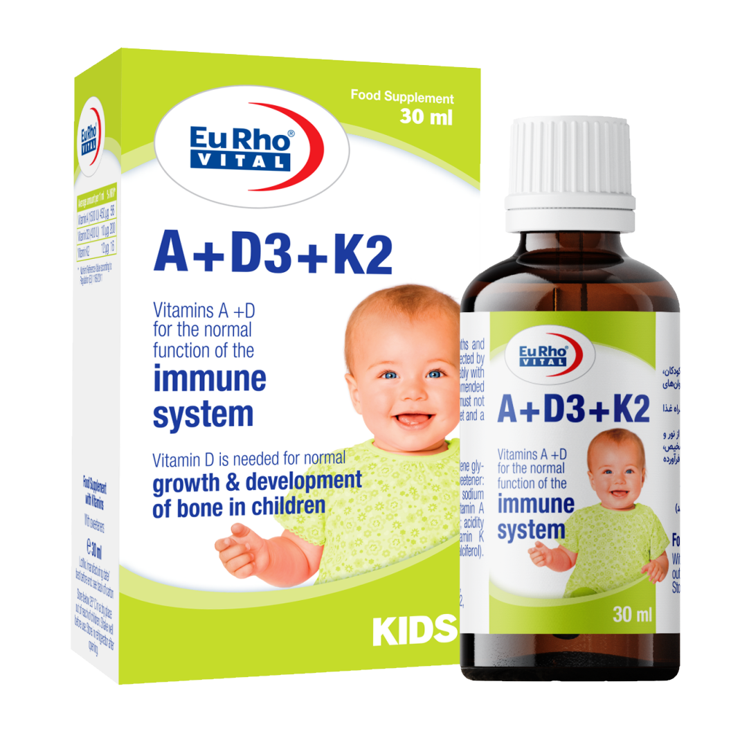 قطره ویتامین A+ D3+ K2 یوروویتال 30 میل.png