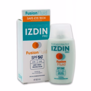 فلوئید ضد آفتاب فیوژن پوست چرب SPF50 ایزدین - 50 میل