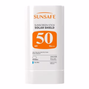 ضد آفتاب استیکی بدون رنگ سان سیف مخصوص پوست خشک - spf 50