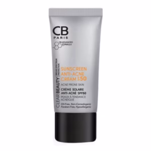 کرم ضد آفتاب و ضدجوش SPF50 بدون رنگ سی بی - 40 میل