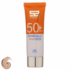 کرم ژل ضد آفتاب رنگی ساین شیلد ساین اسکین SPF50 مناسب پوست چرب _ ۵۰ میل