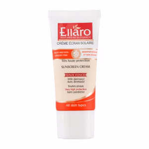 کرم ضد آفتاب رنگی SPF 50 الارو بژ طبیعی مناسب انواع پوست 50 میلیلیتر