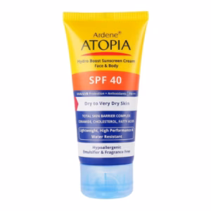 کرم ضد آفتاب SPF40 مناسب پوست خشک آتوپیا آردن - 50 میل