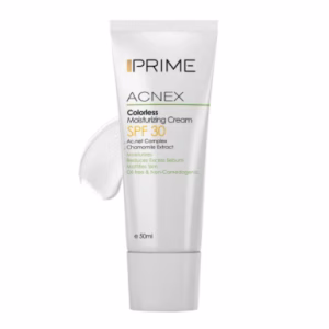 کرم مرطوب کننده فاقد چربی بی رنگ SPF 30 پرایم - 50 میل