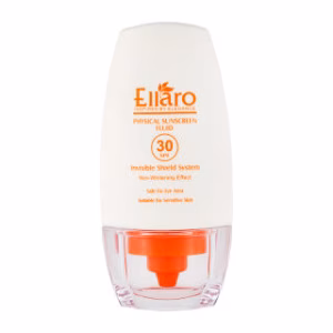 فلوئید ضد آفتاب فیزیکال SPF 30 الارو مناسب پوست حساس 50 میلیلیتر
