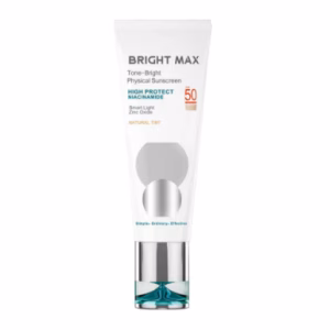 کرم ضد آفتاب فیزیکال SPF50 رنگی (نچرال)برایت مکس - 40 میل
