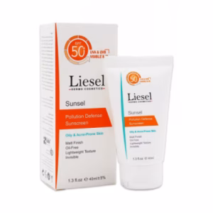 کرم ضد آفتاب بی رنگ پوست چرب SPF50 لایسل - 40 میل