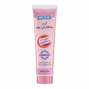 کرم محافظ پای کودک حاوی 10% زینک اکساید ایروکس - 100 میل