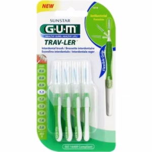مسواک بین‌ دندانی Trav-Ler سایز 1.1 میلی‌متر جی یو ام -  ۴ عددی