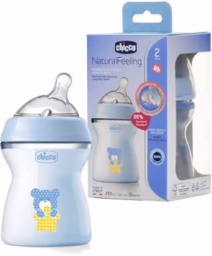 شیشه شیر نچرال فیلینگ دوماهگی چیکو - 250 میل