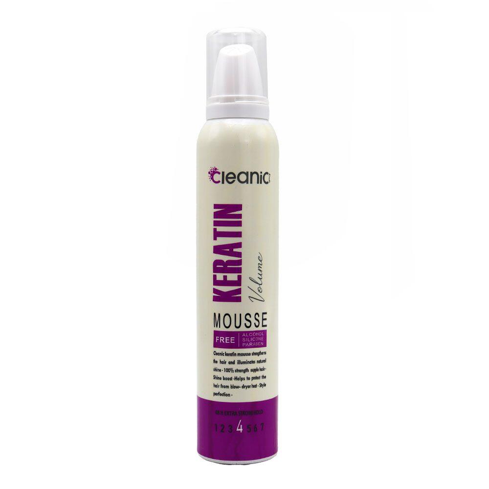 Cleanic-Kindii-Keratin-Volume-Hair-Mousse-2.webp