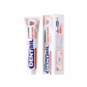 خمیر دندان سفیدکننده  Max White Extra Whitening Repair فاقد فلوراید  دنتسیل پلاس – ۱۰۰ گرم