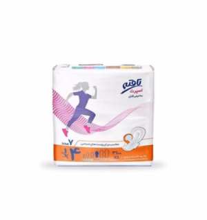 نوار بهداشتی مدل Sport Cotton Like Sensitive سایز 4 تافته - 7 عددی