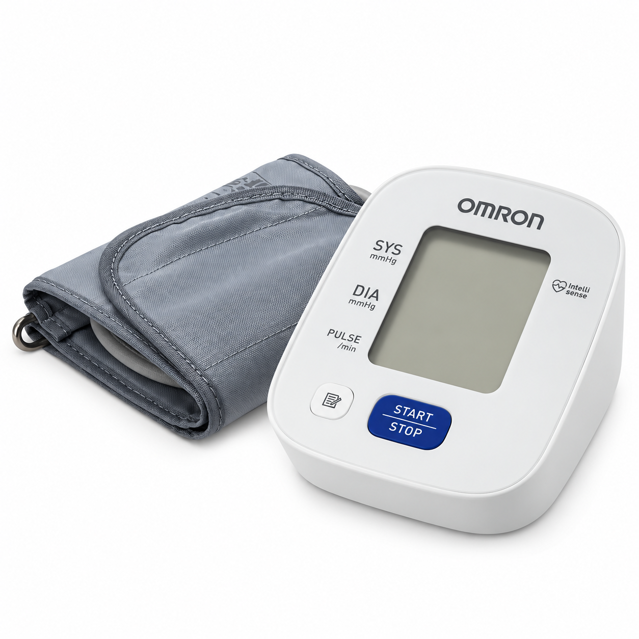 Omron Blood Pressure Monitor and Cuff.png