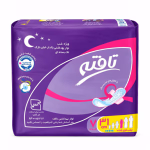 نوار بهداشتی شبانه فوق نازک  مدل Ultra Thin Overnight طول 31 سانتی‌متر تافته -  7 عددی