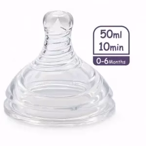سر شیشه مام سنس 0-6 ماه سایز 1 دهانه عریض وی کر - N514