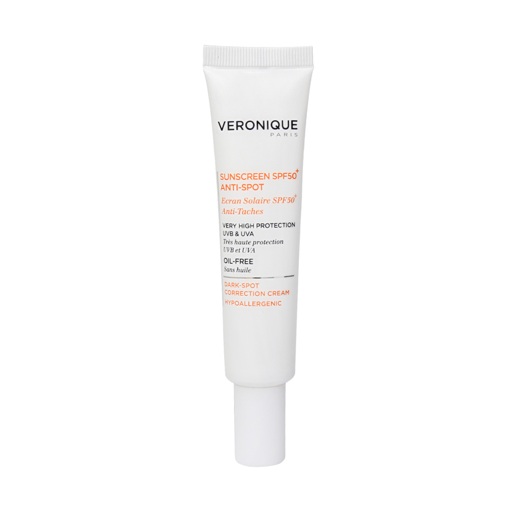 کرم ضد آفتاب و ضد لک SPF50 فاقد چربی ورونیک - 40 میل