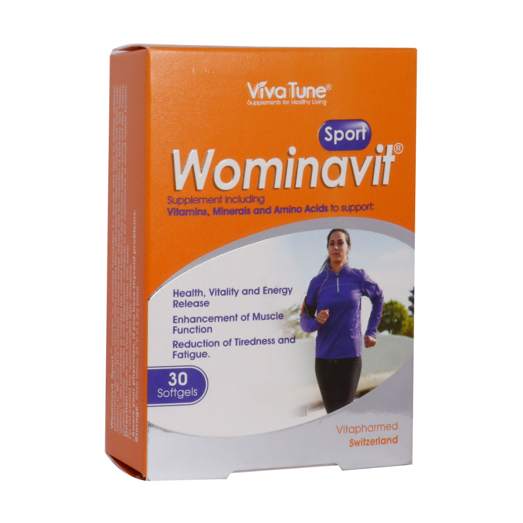 کپسول نرم ژلاتینی ومیناویت اسپورت ویواتیون - 30 عددی