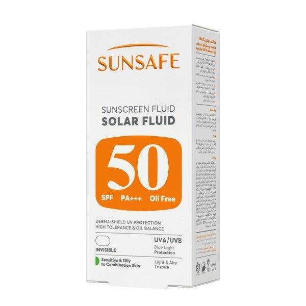 ضد آفتاب فلوئیدی بی رنگ spf30 سان سیف-.jpeg