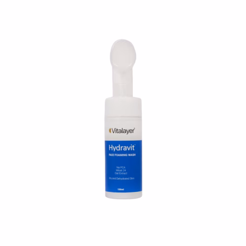 VITALAYER-HYDRAVIT-FACE-FOAMING-WASH-DRY &-DEHYDRATED-SKIN-150-ML