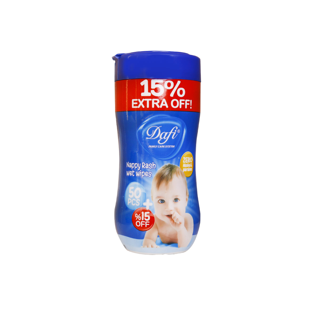 DAFI-Nappy-Rash-Wet-Wipes-50Pcs