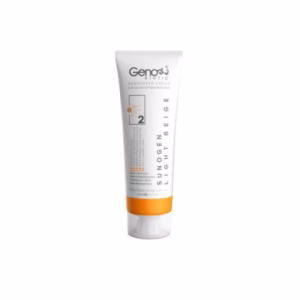 کرم ضد آفتاب بژ روشن پوست چرب SPF50 ژنوبایوتیک - 50 میل