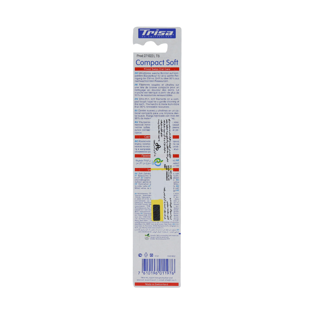 Trisa-Compact-Soft-toothbrush