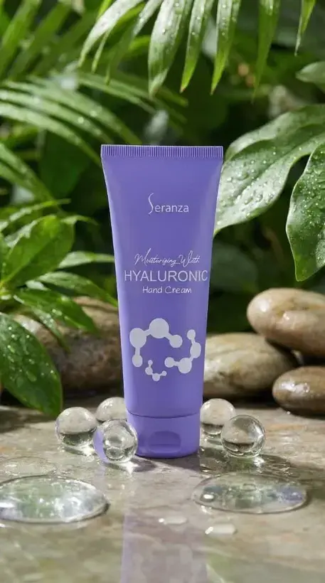 کرم دست هیالورونیک اسید سرانزا 100 میل SERANZA HYALURONIC HAND CREAM 100 ML.webp