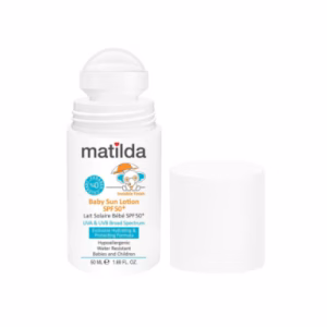 لوسیون ضد آفتاب کودک +SPF50 ماتیلدا